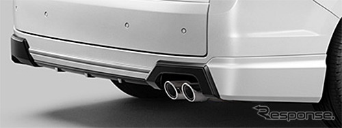 リアアンダースポイラー(無限スポーツサイレンサー同時装着車用)《写真提供 M-TEC》