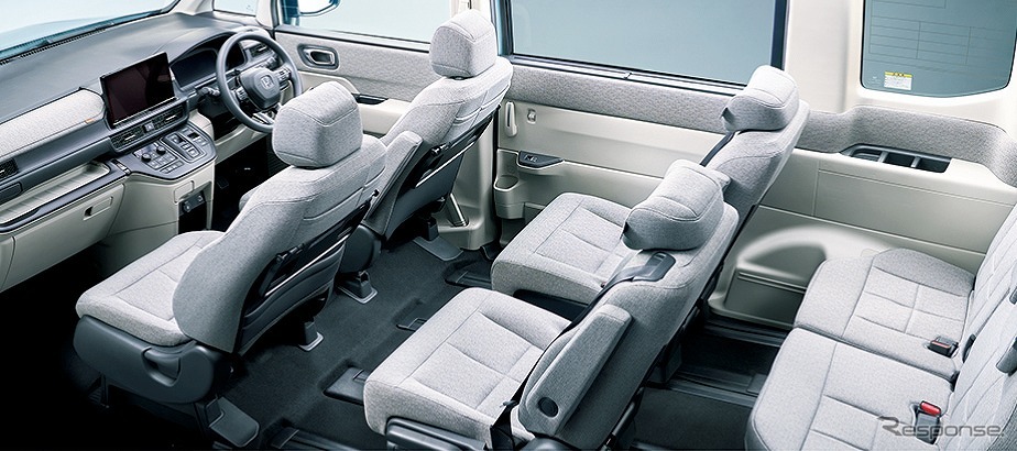 ホンダ ステップワゴン e:HEV エアー インテリア《写真提供 本田技研工業》