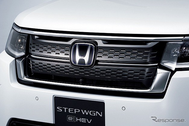ホンダ ステップワゴン e:HEV スパーダ プレミアムライン グリル《写真提供 本田技研工業》