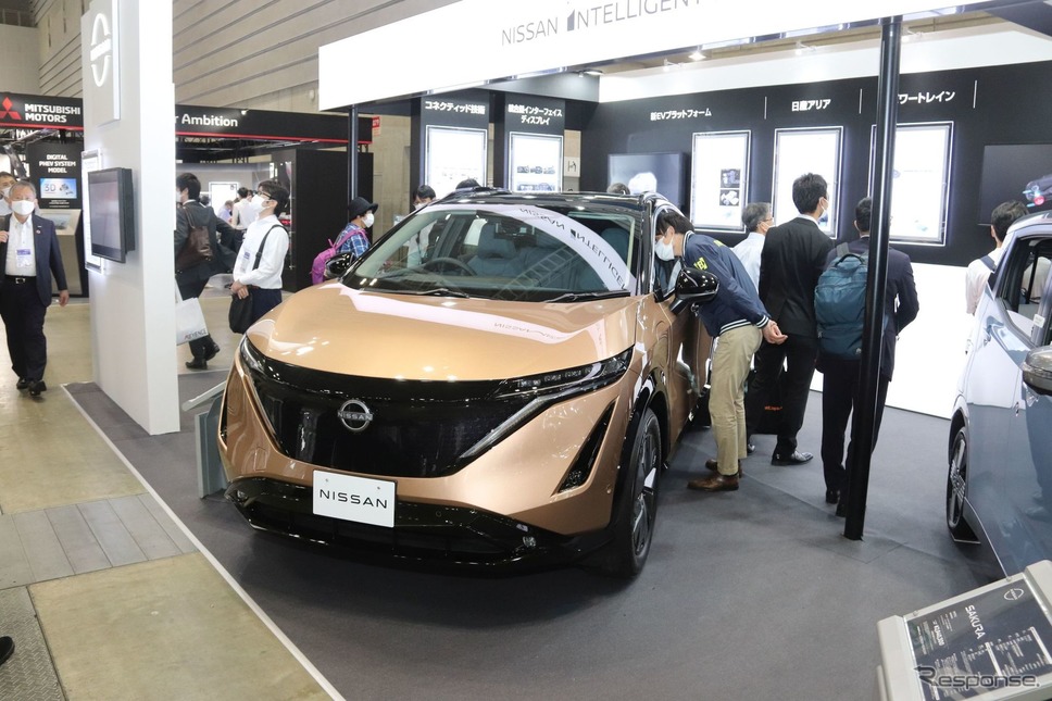 日産ブースは大盛況:人とクルマのテクノロジー2022≪撮影 中尾真二≫