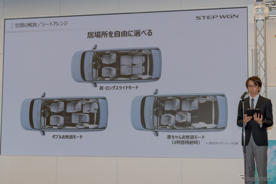 多彩なシートアレンジが特徴。《写真撮影 関口敬文》