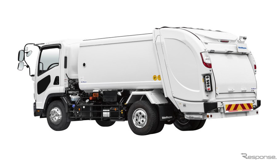 新明和工業、G-RX(4トン車級)の新モデル《写真提供 新明和工業》