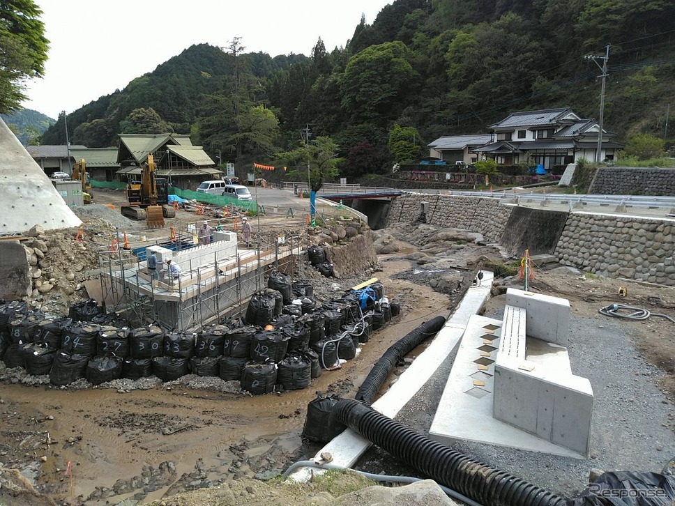 筑前岩屋駅構内(現在)《写真提供 九州旅客鉄道》