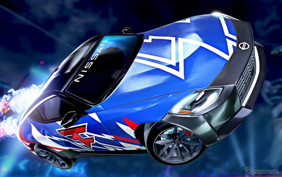 『ロケットリーグ』でゲームデビューの日産 Z 新型《photo by Nissan》