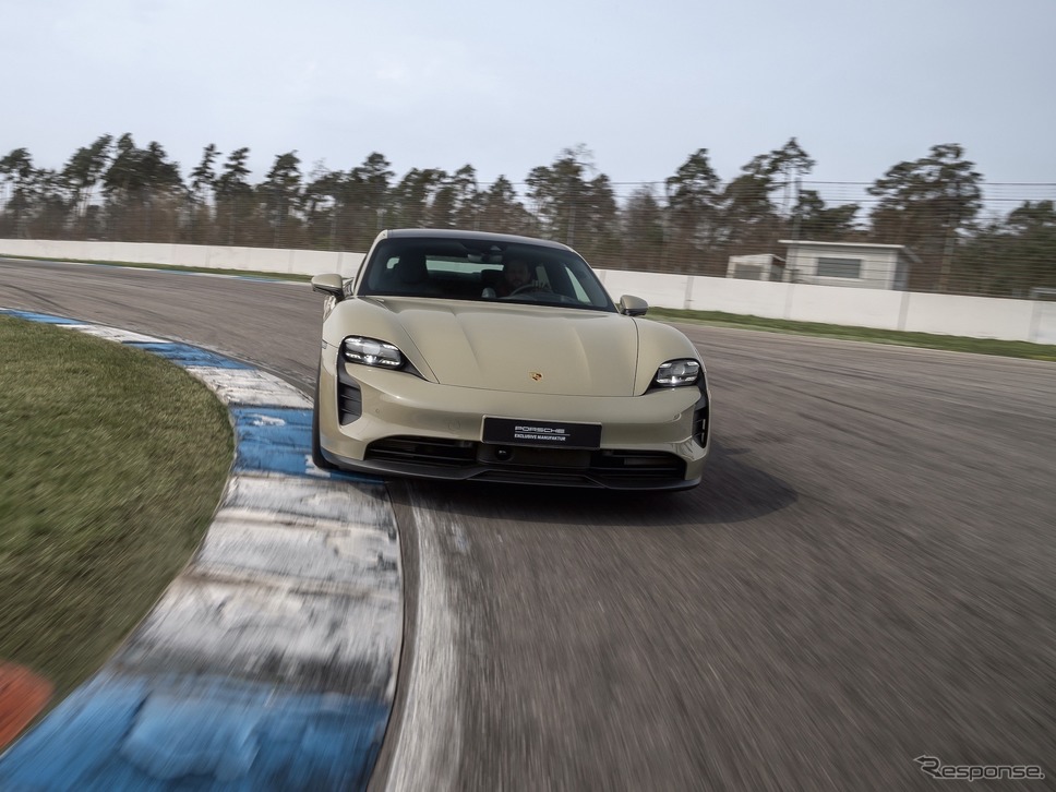 ポルシェ・タイカン GTS の「ホッケンハイム・エディション」《photo by Porsche》