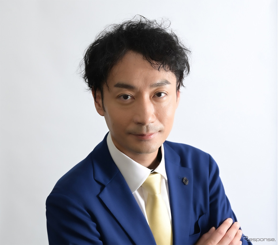 ルノー・ジャポンの新社長に就任する小川隼平氏《写真提供 ルノー・ジャポン》