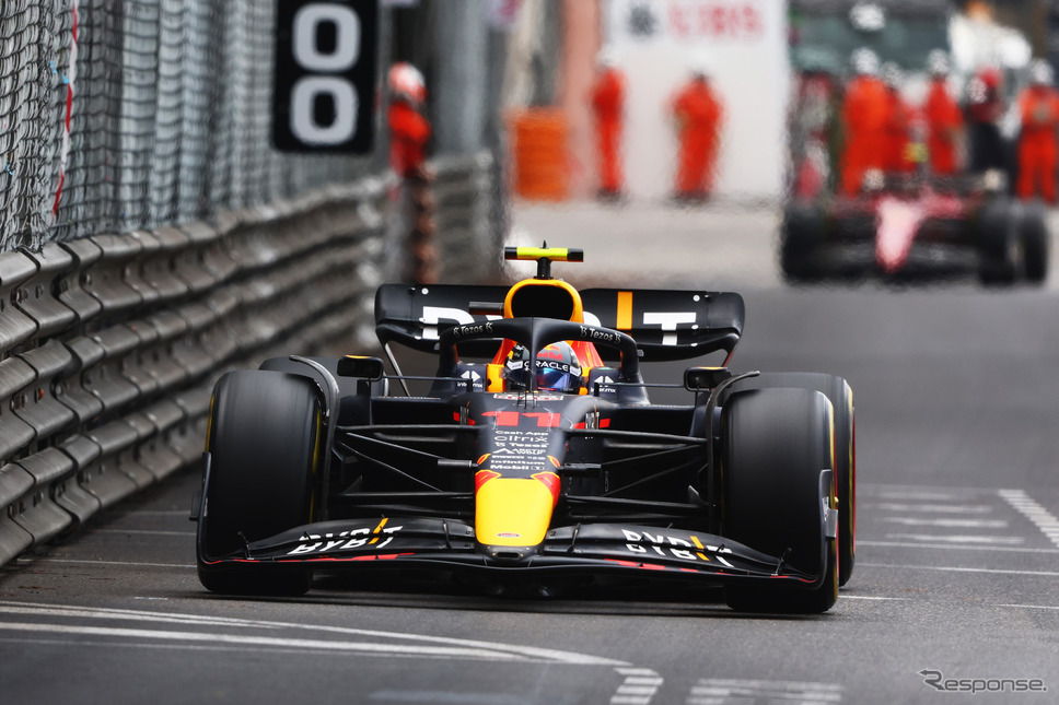 2022年のF1モナコGPを制した#11 ペレス(レッドブル)。《Photo by Red Bull》