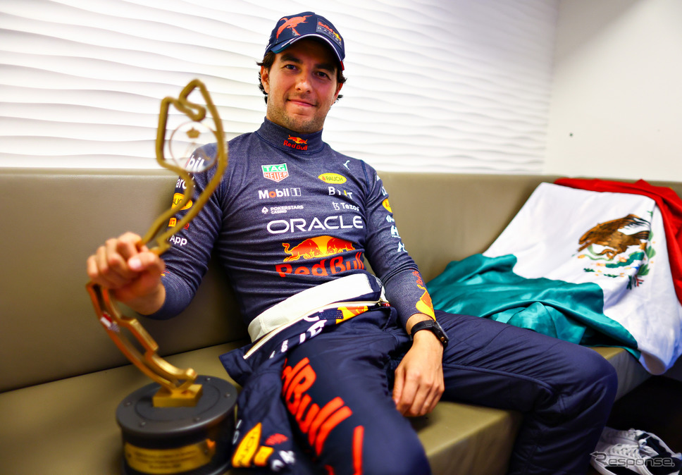 今季のF1モナコGPで優勝したセルジオ・ペレス。2024年シーズンまでレッドブルに留まることが決まった。《Photo by Red Bull》