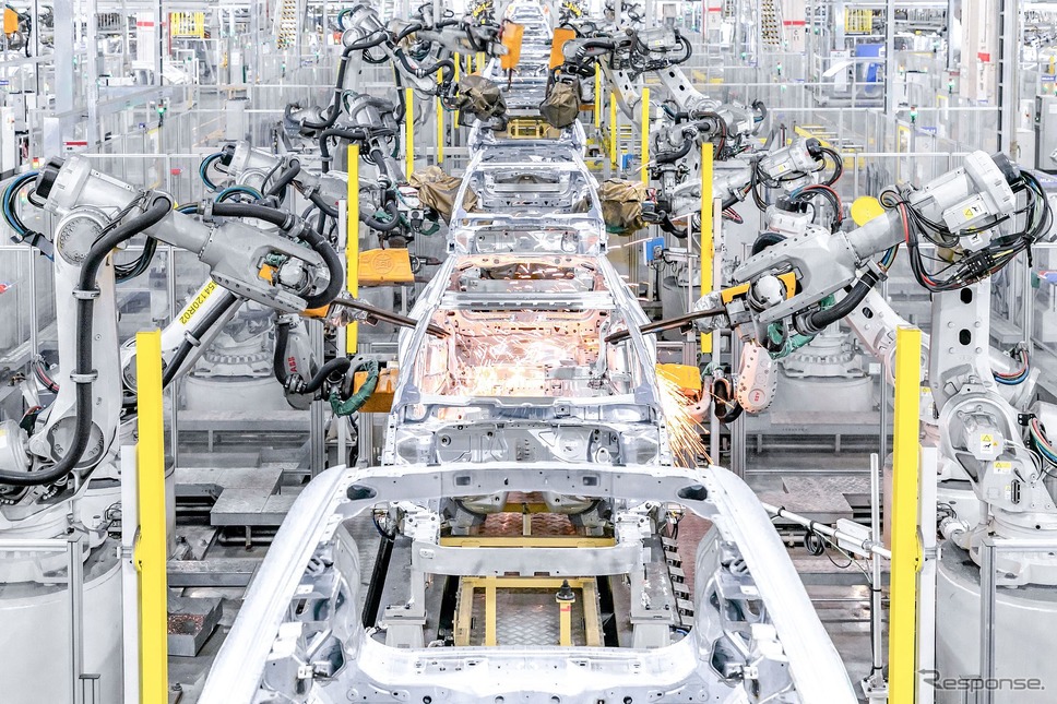 ボルボカーズの中国工場《photo by Volvo Cars》