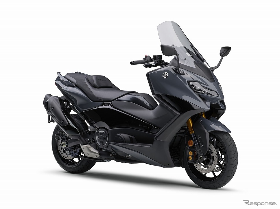 ヤマハ TMAX560 TECH MAX ABS（グレー）《写真提供 ヤマハ発動機》