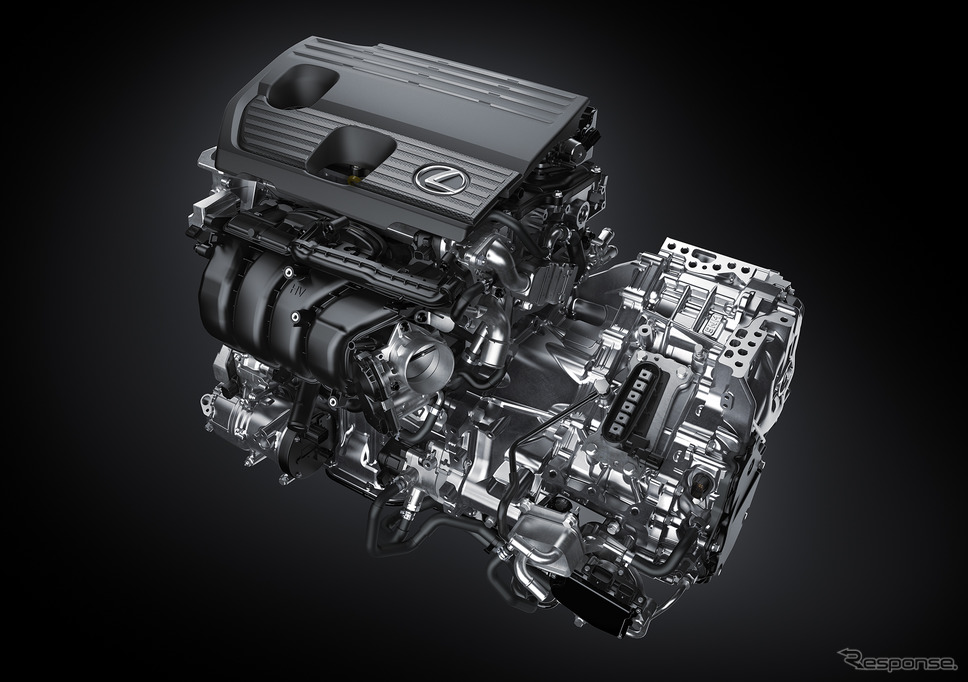2.5リットル PHEV、HEVのトランスミッション《写真提供 レクサス》