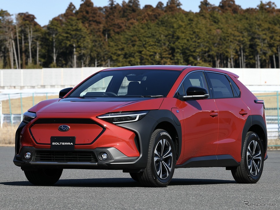 スバルのEV、ソルテラ《写真撮影 中野英幸》