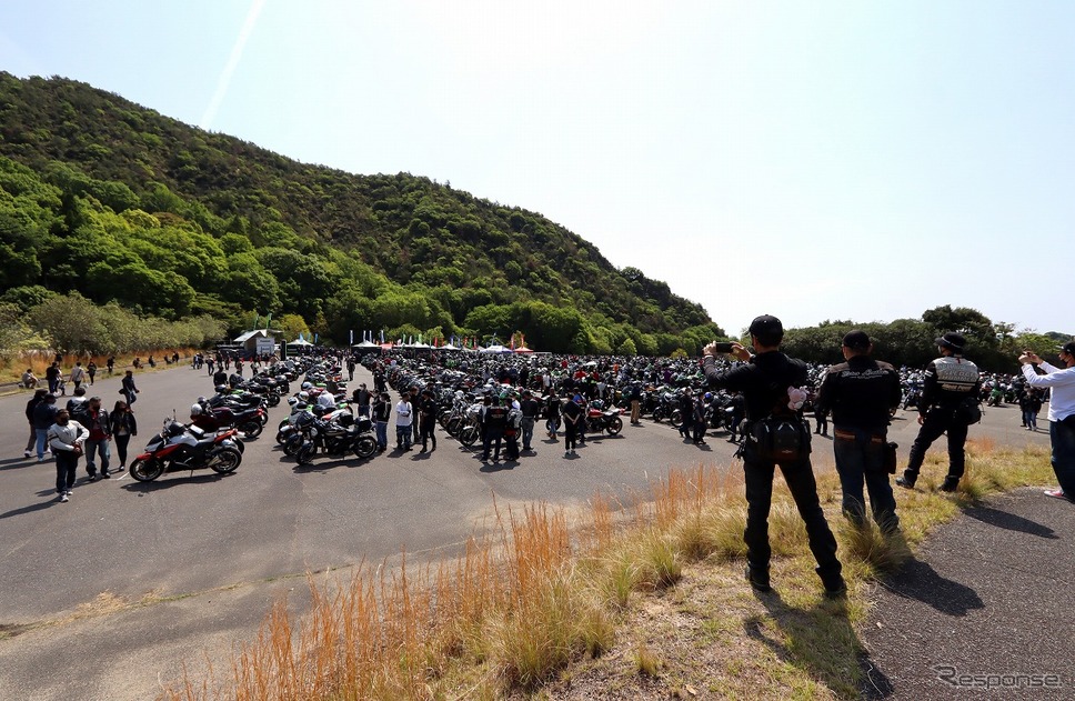 2022年5月広島会場の様子《写真提供 カワサキモータースジャパン》