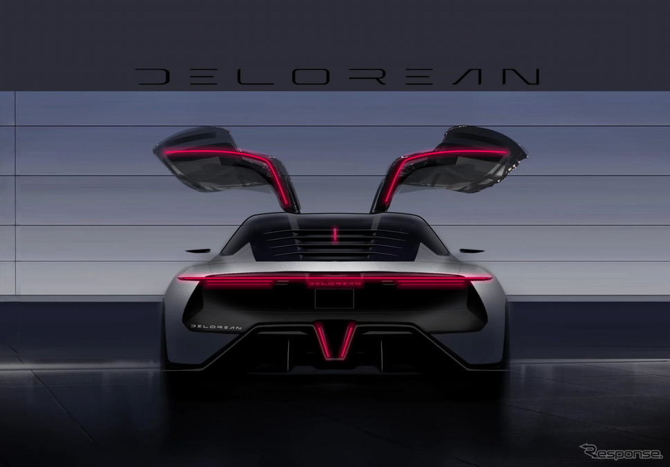 デロリアン・アルファ5 のレンダリングイメージ《photo by DeLorean Motor Company 》