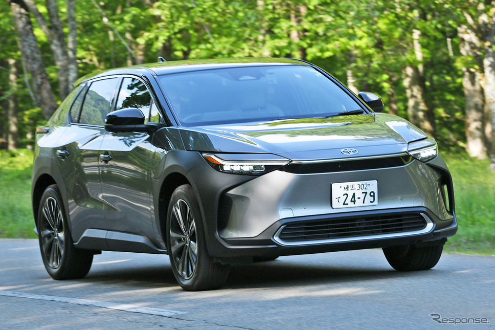 トヨタ bZ4X《写真撮影 中野英幸》
