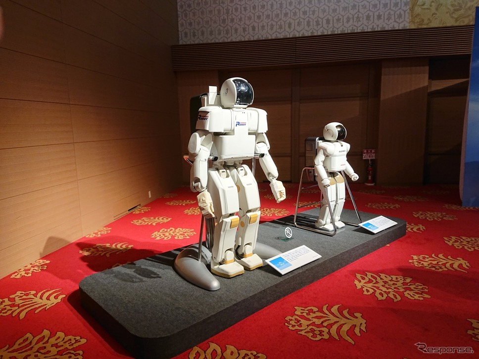 ホンダ元社長吉野浩行さんのお別れの会（ASIMO）《写真撮影 福田俊之》