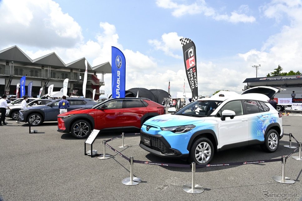 カローラクロスH2コンセプト《写真撮影 雪岡直樹》