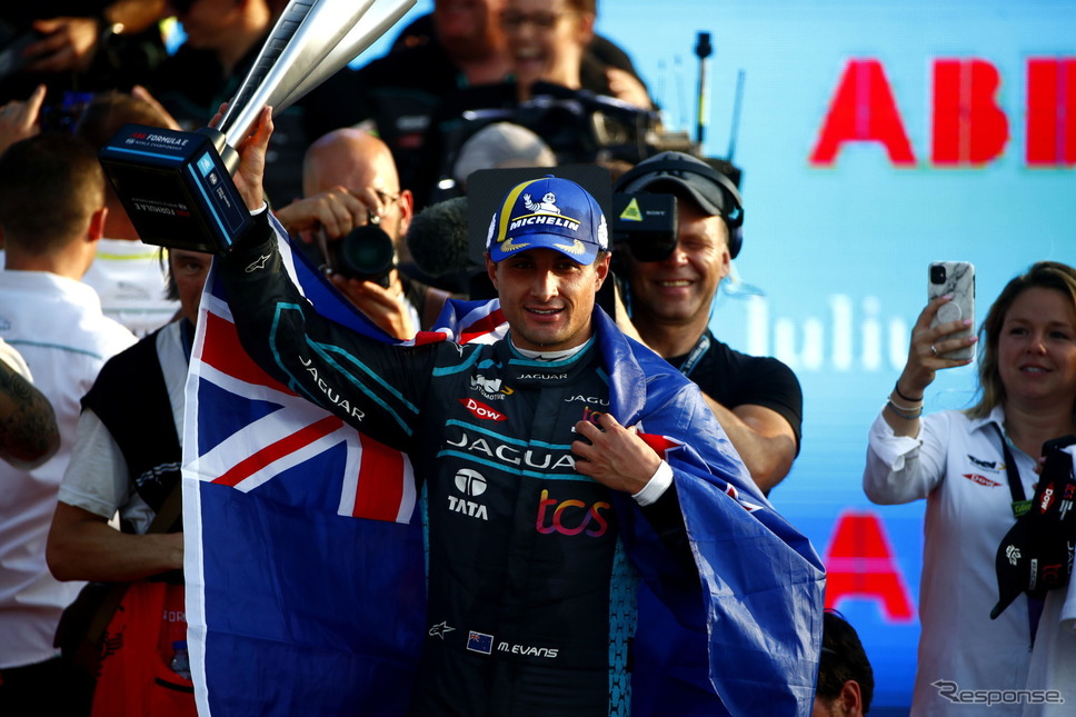 今季3勝目のエバンスFormula E
