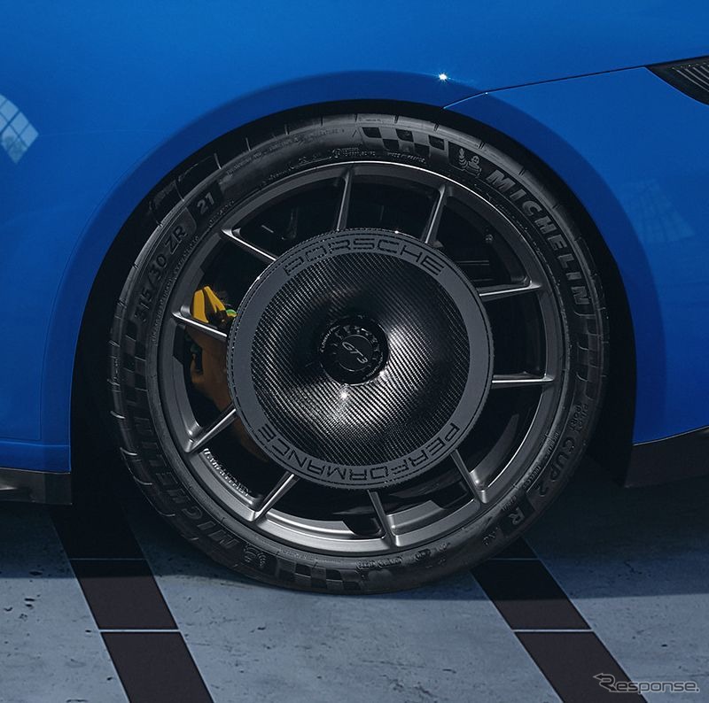 ポルシェ 911 GT3 新型の純正オプション「マンタイパフォーマンスキット」装着車《photo by Porsche》