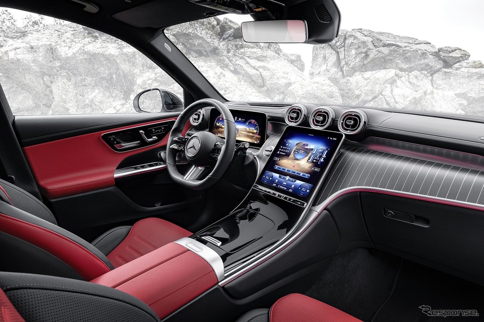 メルセデスベンツ GLC 新型のPHV《photo by Mercedes-Benz》