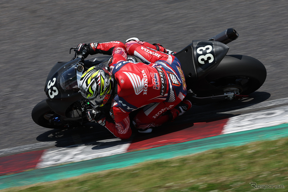 トップタイムをマークしたTeam HRC《撮影 竹内英士》
