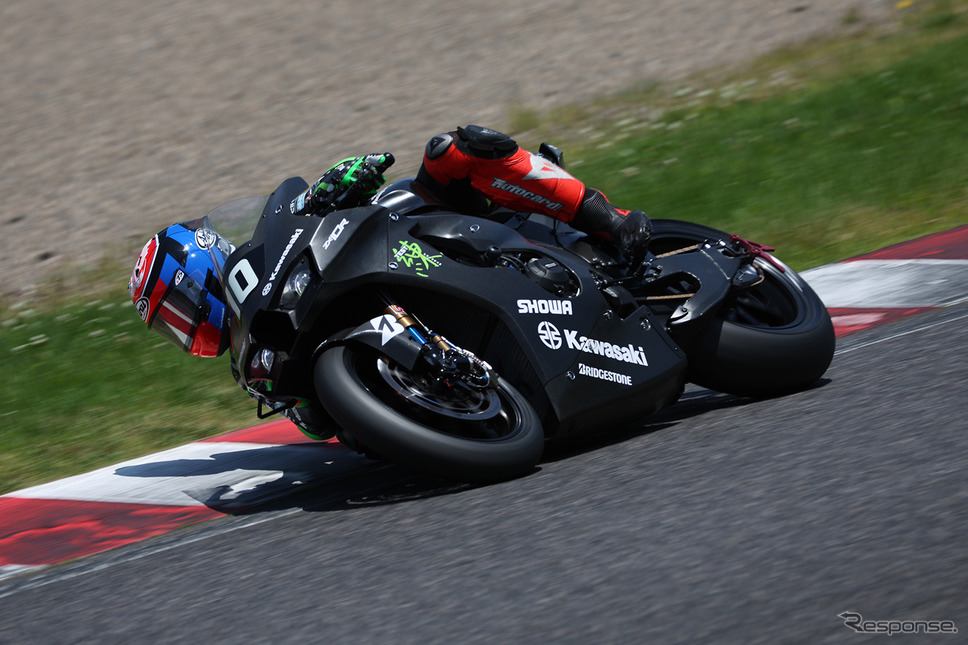 5番手タイムのKawasaki Racing Team Suzuka 8H《撮影 竹内英士》