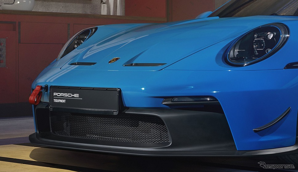 ポルシェ 911 GT3 新型の純正オプション「マンタイパフォーマンスキット」装着車《photo by Porsche》