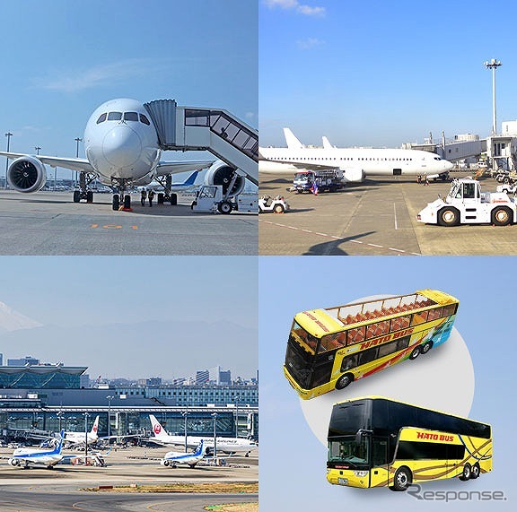羽田空港ベストビュードライブコース（イメージ）《写真提供 はとバス》