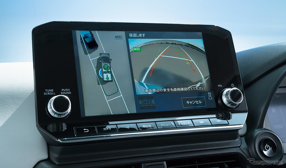 三菱 eKクロス EV マルチアラウンドモニター(移動物検知機能付)《写真提供 三菱自動車》