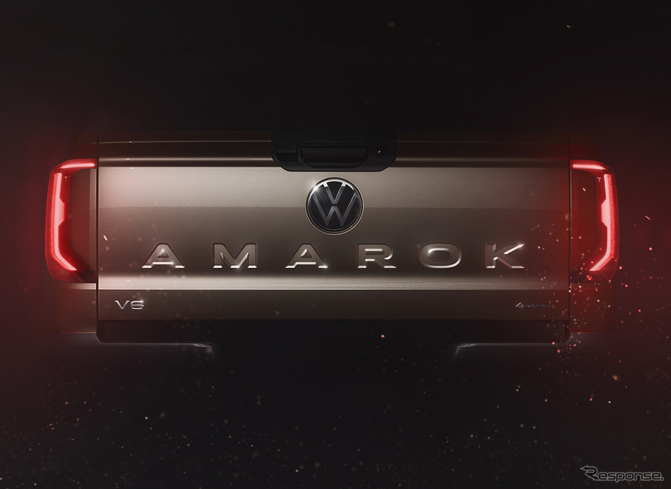 フォルクスワーゲン・アマロック 新型のティザー写真《photo by VW》