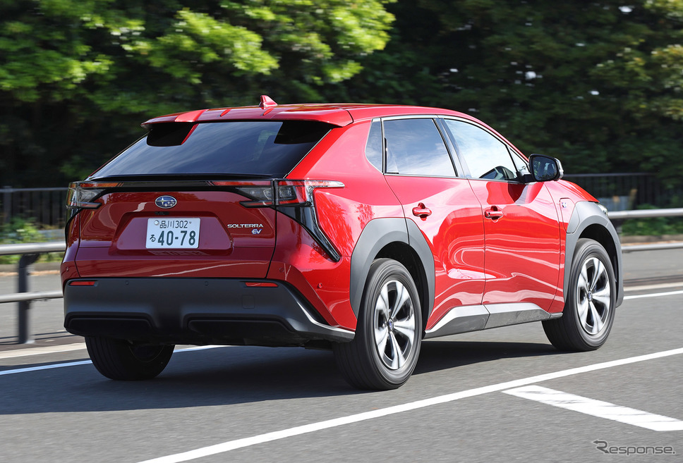 スバル ソルテラ《写真提供 トヨタ自動車、スバル》