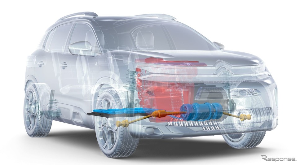 シトロエン C5 エアクロス SUV 改良新型のPHV《photo by Citroen》