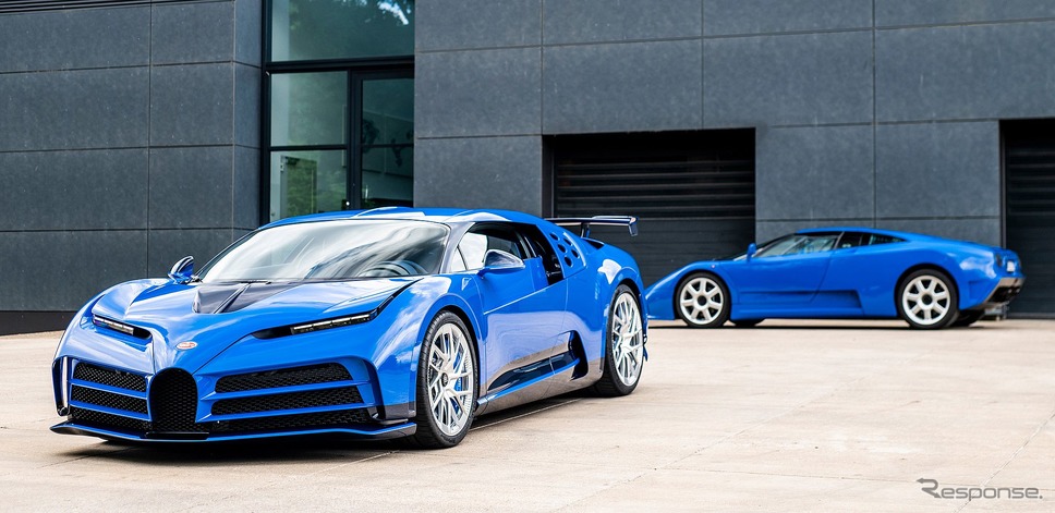 ブガッティ「チェントディエチ」《photo by Bugatti》