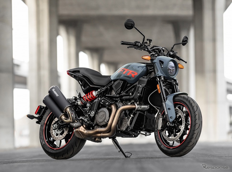 インディアン FTR ステルスグレー スペシャルエディション《写真提供 インディアンモーターサイクル》