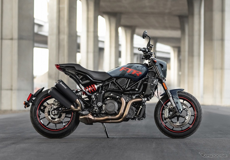 インディアン FTR ステルスグレー スペシャルエディション《写真提供 インディアンモーターサイクル》