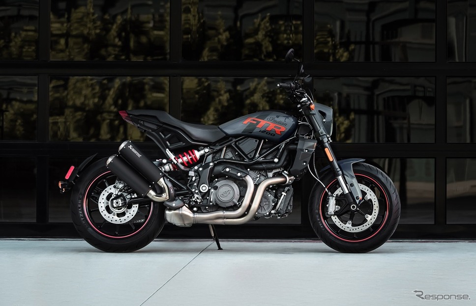 インディアン FTR ステルスグレー スペシャルエディション《写真提供 インディアンモーターサイクル》