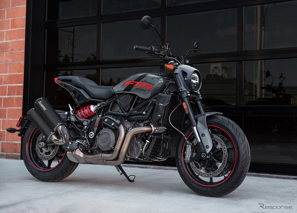 インディアン FTR ステルスグレー スペシャルエディション《写真提供 インディアンモーターサイクル》