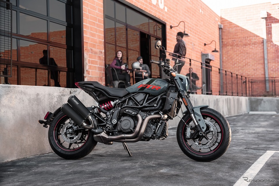 インディアン FTR ステルスグレー スペシャルエディション《写真提供 インディアンモーターサイクル》
