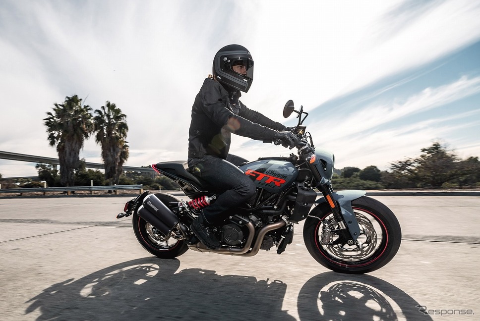 インディアン FTR ステルスグレー スペシャルエディション《写真提供 インディアンモーターサイクル》