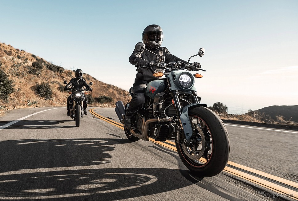 インディアン FTR ステルスグレー スペシャルエディション《写真提供 インディアンモーターサイクル》