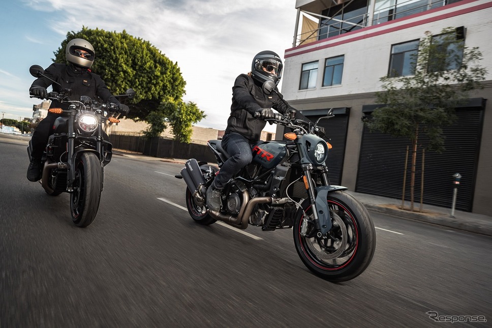 インディアン FTR ステルスグレー スペシャルエディション《写真提供 インディアンモーターサイクル》