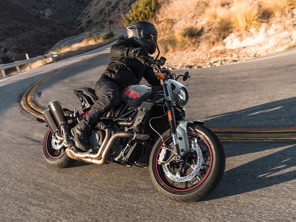インディアン FTR ステルスグレー スペシャルエディション《写真提供 インディアンモーターサイクル》