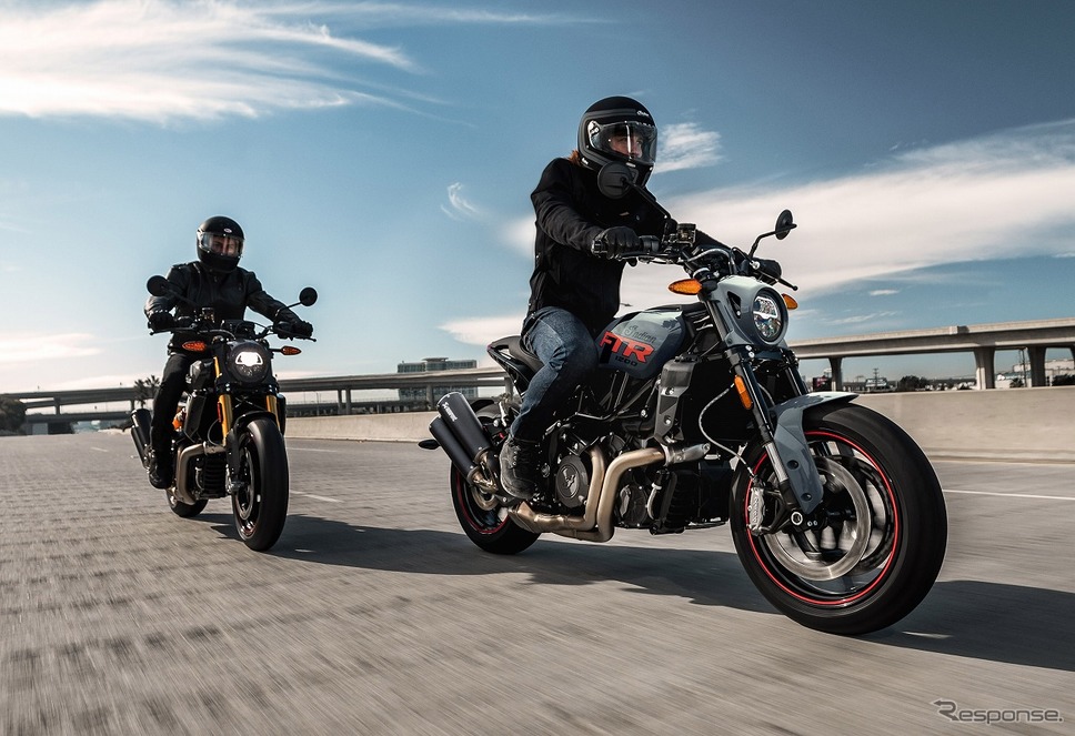 インディアン FTR ステルスグレー スペシャルエディション《写真提供 インディアンモーターサイクル》