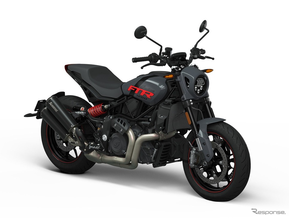 インディアン FTR ステルスグレー スペシャルエディション《写真提供 インディアンモーターサイクル》