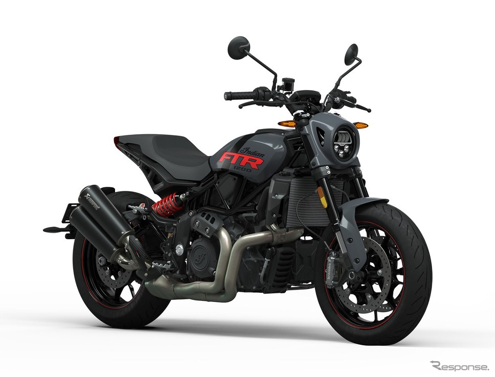 インディアン FTR ステルスグレー スペシャルエディション《写真提供 インディアンモーターサイクル》