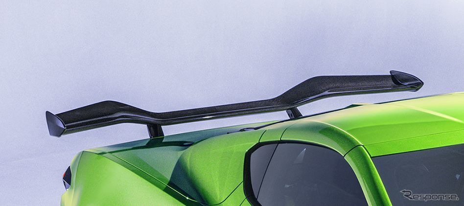 シボレー・コルベット  Z06 新型のミントグリーン仕様《photo by Chevrolet》