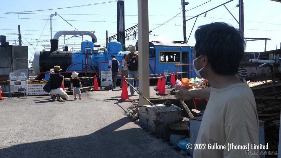きかんしゃトーマス号(大井川鐵道・新金谷駅)《写真提供 大井川鐵道》