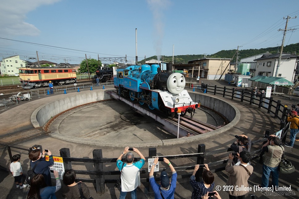 きかんしゃトーマス号(大井川鐵道・新金谷駅)《写真提供 大井川鐵道》