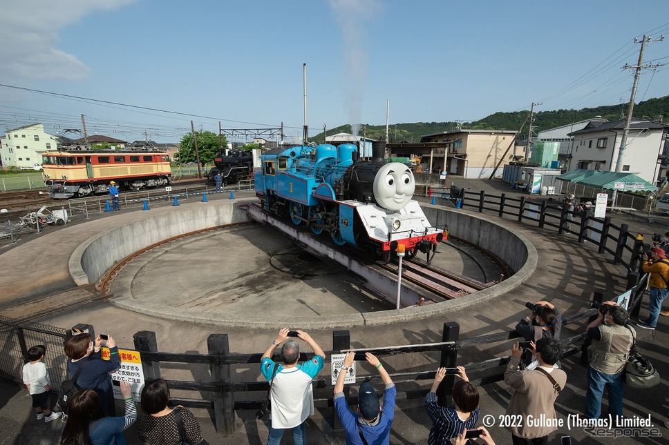 きかんしゃトーマス号（大井川鐵道・新金谷駅）《写真提供 大井川鐵道》