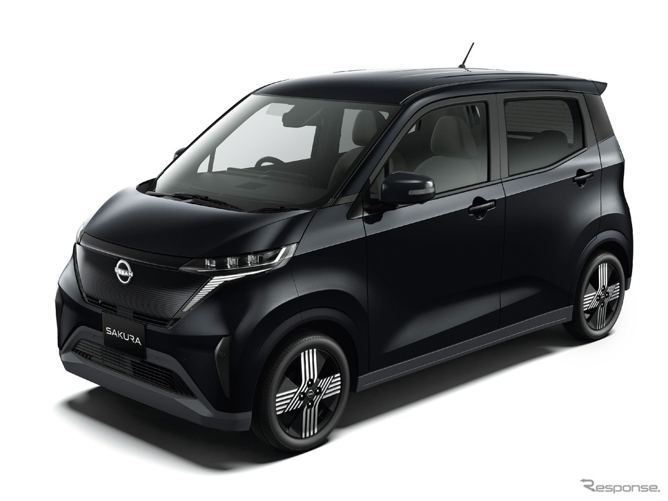 日産 サクラ：ブラック《写真提供 日産自動車》